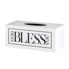 Creative Brands Faithworks - God Bless You Wooden Tissue Box
