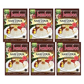 Bamboe - Nasi Uduk / Rice cooked with Coconut Milk - 6 x 1.7 oz