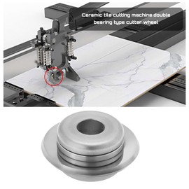 Create idea 1 Set Tile Cutting Wheel Metal Alloy 22x6x10.5mm 40000M Spare Cutting Wheel with Bolt and Lock Nut Compatible with ISHII Big Clinker Old Style