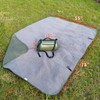 Zabiltro Large Outdoor Waterproof Blanket-Quilted Extra Thick Fleece Windproof Warm