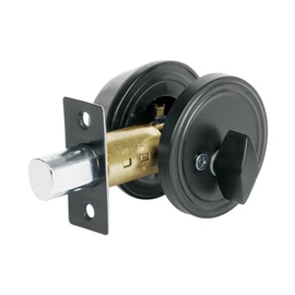 Hermex CERO-61P, Cerrojo llave-mariposa color negro con llave tradicional