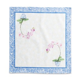 Maison d' Hermine Napkins 100% Cotton Decorative Easter Napkin Washable Cloth Napkins Set of 4 for Home, Wedding, Restaurant, Buffet Party & Camping, Canton - Spring/Summer (45cm x 45cm)