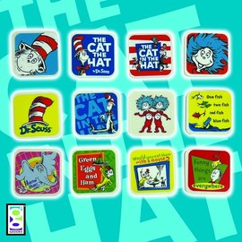 Raymond Geddes Dr. Seuss Character gomas de borrar, 60 Pack (68509)
