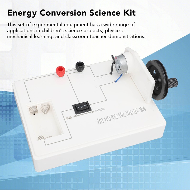 Energy Conversion Science Kit PVC Educational Experimental Energy Conversion Kit