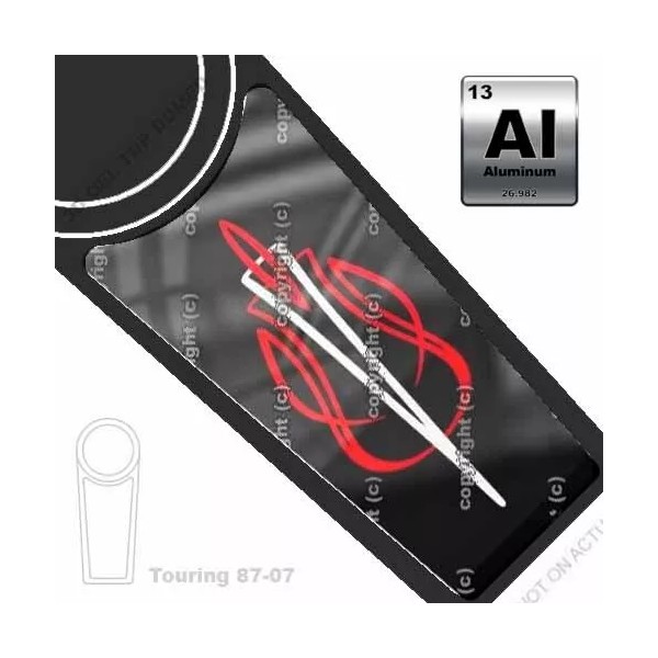 TrickToppers Custom Parts METAL Gas Tank Dash Console Insert for