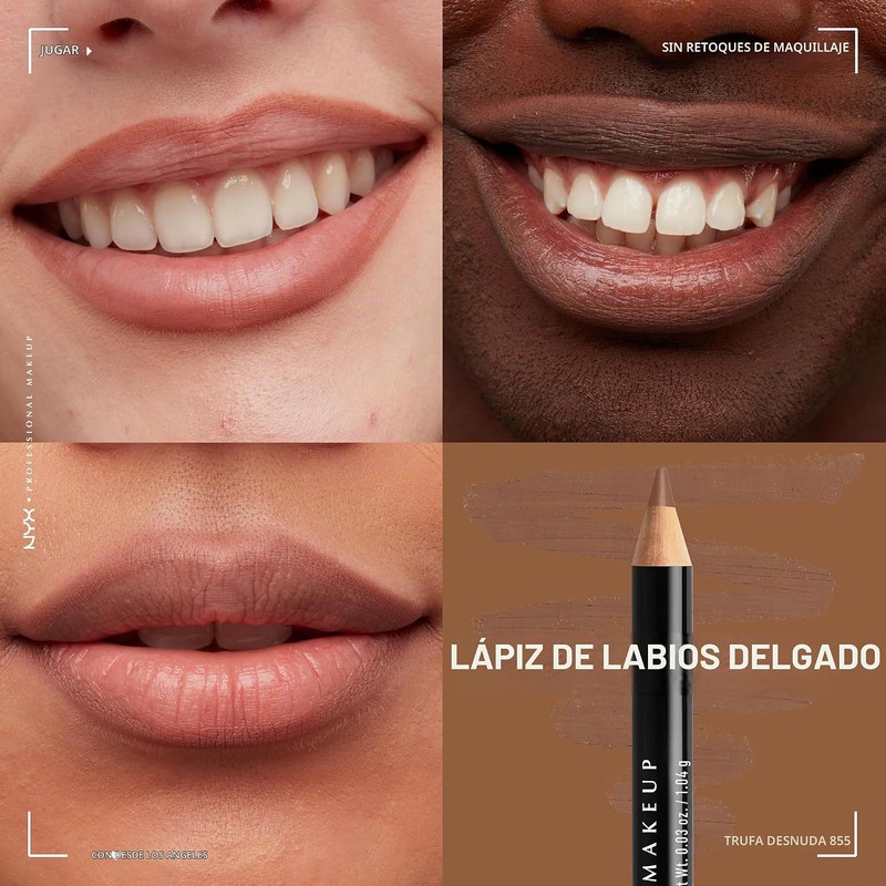 NYX Slim Lip Pencil Nude Truffle