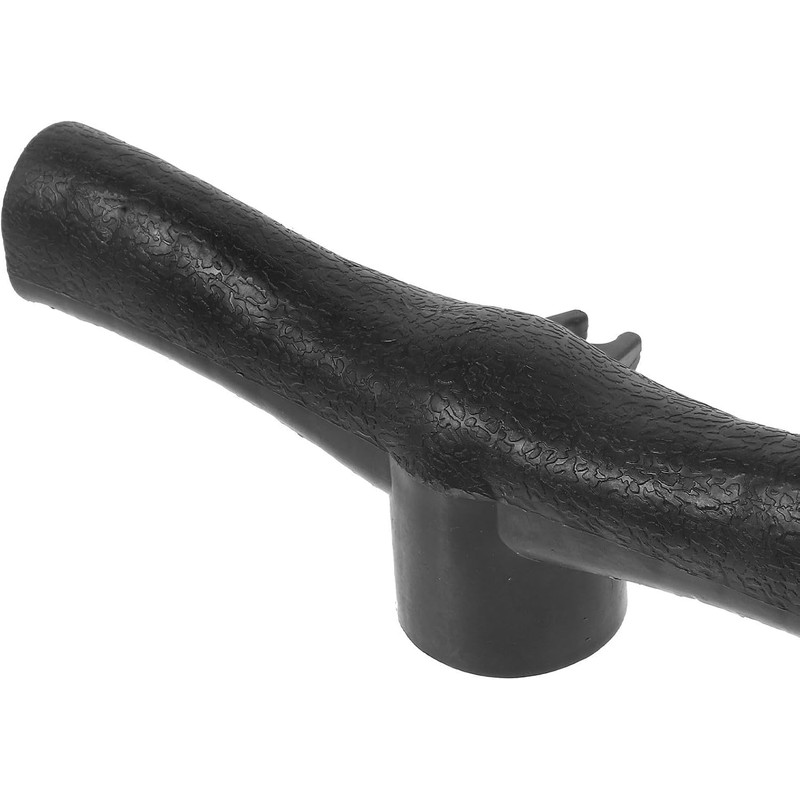 Manija de Bomba de Inflado Ergonómica, Plástico Negro Resistente