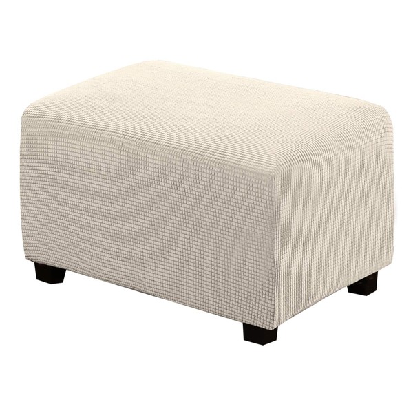 ADPON Rectangle Ottoman Cover Sofa Chaise Part Slipcover Footrest Sofa