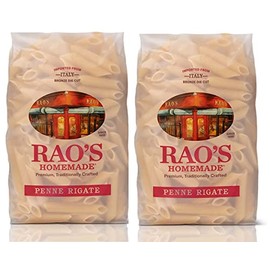Rao's Homemade Premium, Traditionally Crafted Penne Rigate 16oz 454g (Two Bags)