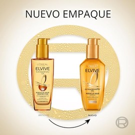 L'Oreal Paris Elvive Aceite Nutritivo Extraordinario Para Todo Cabello 3.4 fl oz