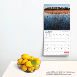 Canadian Geographic Canadian Parks | 2024 12 x 24 Inch Monthly Square Wall Calendar | Wyman Publishing | Travel Scenic Outdoor