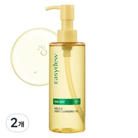 Easydew Mela B Deep Cleansing Oil, 200ml, 2 pieces / 이지듀 멜라 비 딥 클렌징 오일, 200ml, 2개