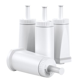 SEACOT Replacement Water Filter Compatible with Breville BES008 Cartridge Models – Fits BES880, BES878, BES980, BES990, BES920, Triple-Layer Filtration with Sodium-Free Resin, 4 Pack