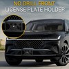 No Drill License Plate Holder Compatible with Lincoln MKC 2015-2019
