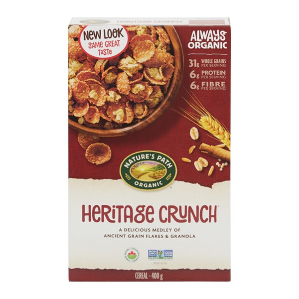 Nature's Path Organic Cereal Heritage Crunch 400g