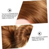 Healeved Golden Hair Styling Mannequin Head Cosmetology Practice Tool for
