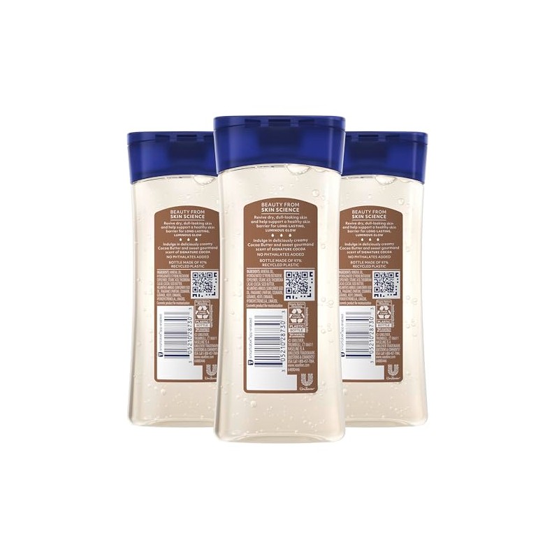 Vaseline Intensive Care Body Gel Oil Cocoa Radiant Pack