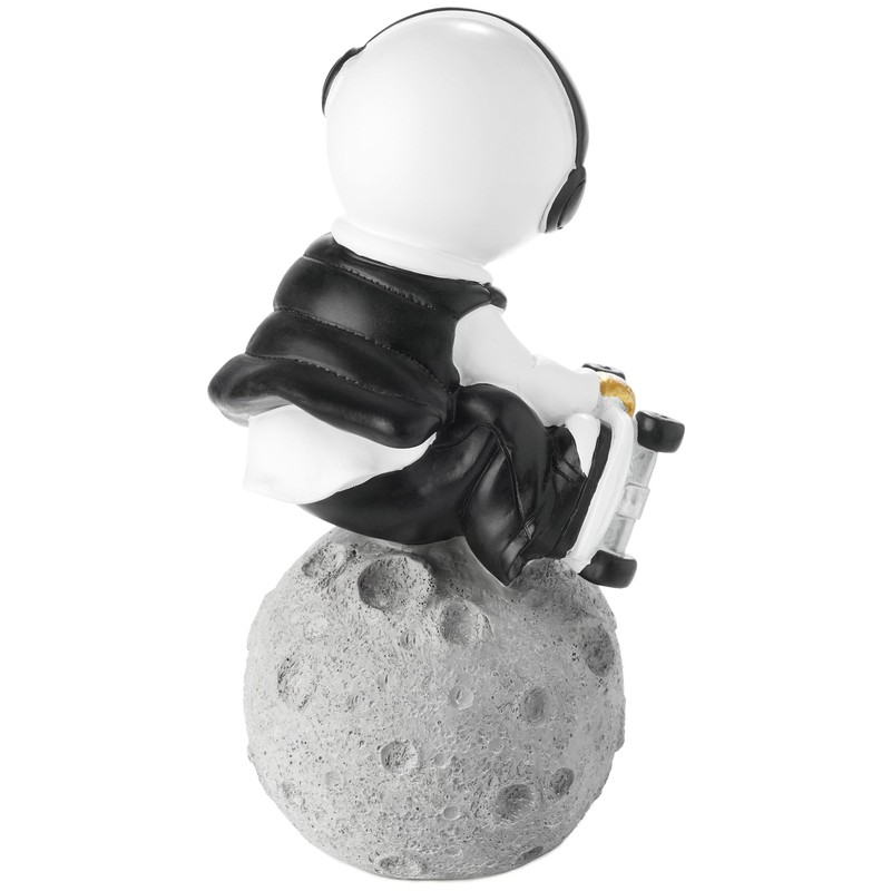 BRUBAKER Decorative Astronaut Skateboarder on the Moon 24 cm Spaceman