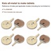 4 Set M355 M446 Mountain Bike Disc Brake Pads Ketone