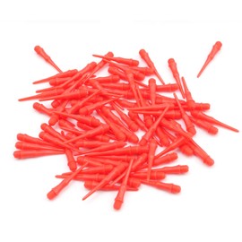 WJUAN Soft Darts Pack of 200, Red Soft Dart Tips, 2BA Thread, Dart Tips, Soft Plastic Dart Tips, Soft and Robust, Perfect for Dart Enthusiasts