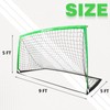 BOHEN 9x5FT Portable Soccer Goal for Kids Backyard with Carry