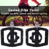 Bike Pedal Bicycle Cycling Sealed Clipless with Cleat Accessory Set