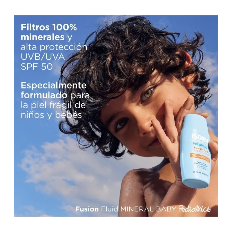 Isdin Fotoprotector Mineral Baby Spf 50, 50 Ml