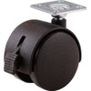 Shepherd Hardware 9579 2-Inch Office Chair Caster, Twin Wheel with