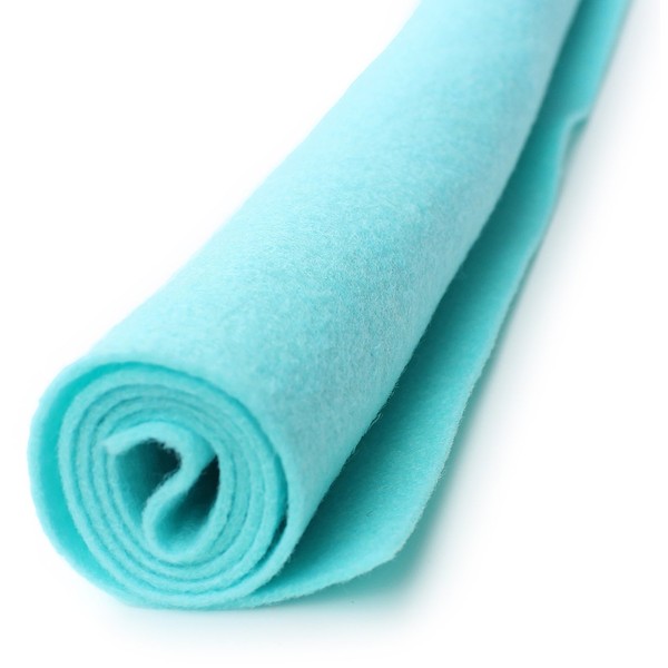 Alluring Aqua - Wool Felt Giant Sheet - 35% Wool