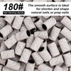 Difenni Sanding Bands for Nail Drill, 180 Grit Sanding Bands