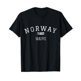 Norway Maine ME Vintage T-Shirt