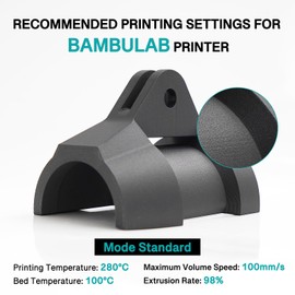 Nylon Carbon Fiber Filament PA6 CF Filament 50g for 3D Printing