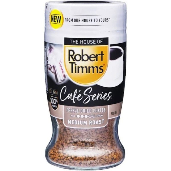 Robert Timms Cafe Series Freeze Dried Medium Roast 90g