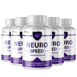 Pelican Vitamins Neuro Speed- Brain Support- 5 Bottles- 300 Capsules