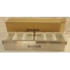 Belvedere Metal Condiment Caddy Tray w Removable Compartments NEW bar