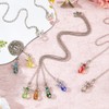 DICOSMETIC 10Pcs Angel Wing Faceted Glass Ceiling Fan Pull Chain