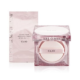 Clio Kill Cover Mesh Glow Cushion (main product + refill) / 클리오 킬 커버 메쉬 글로우 쿠션 (본품+리필)
