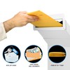 Through-The-Wall Mail Drop Box with Adjustable Chute with Key Lock,