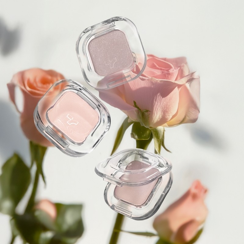 TONYMOLY Eye Tone Single Eyeshadow - [SET] #Cool Mauve (+Palette
