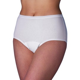 MEDISET made by modellia Women's Incontinence Briefs for Light to Medium Incontinence for Fixing Incontinence Disposable Pads Size 14-16