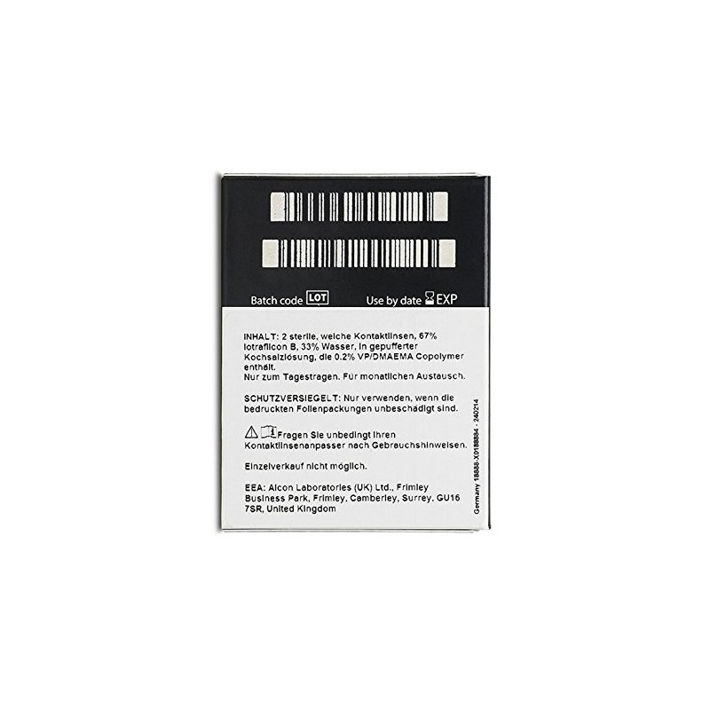 Alcon Air Optix Colors Blue farbige Monatslinsen weich | 2