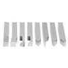 Accusize Industrial Tools 1/2'' 8 Pcs Hss Tool Bit Set,