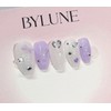 Heart Bonbon Handmade Nail Tips Nail Tips - Short Coffin