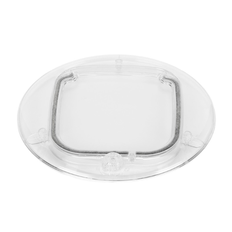 Cat Door for Interior Exterior Doors Transparent 4 Way Locks