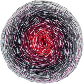 RED HEART E886.9297 It's A Wrap Sprinkles yarn Red Velvet