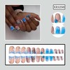 FIEONCIY FIEONCIY Press on Nails Duck Shaped Acrylic Medium Duck