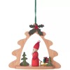 Artisan Coop Santa Tree Frame German Ornaments
