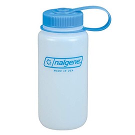 Nalgene Aufbewahrungsdosen HDPE Flasche Loop-Top, Weiß, 0.5 Liter