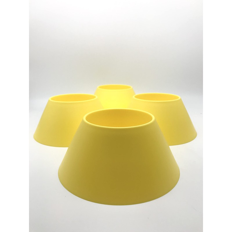 Avoid-a-spill Cup Holders (4 Pack, Lemon Yellow)