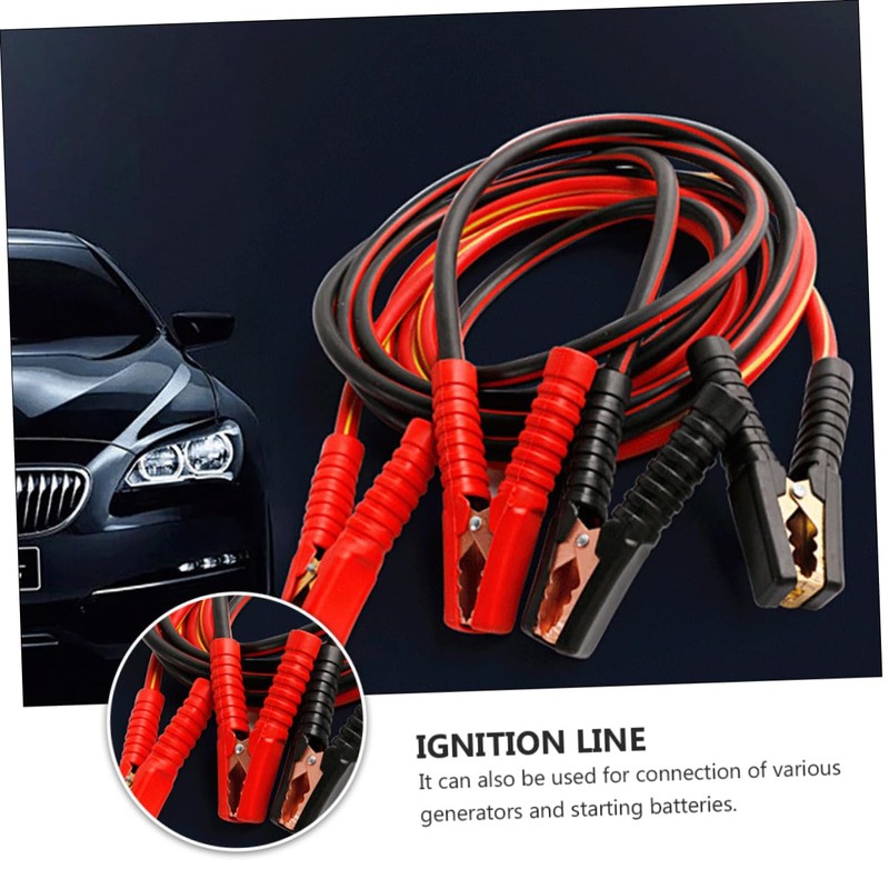 Zerodeko 1pc Heavy Duty Jumper Cables for Car Emergency Power